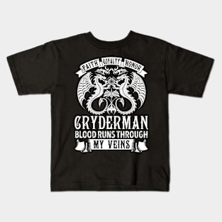 CRYDERMAN Kids T-Shirt